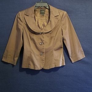 My Michelle Button Down Jacket Waist Length